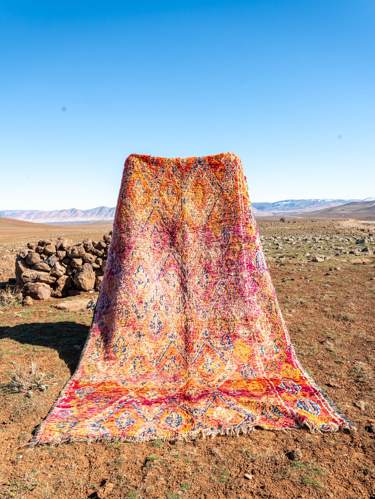 Beni M'Guild matto "Karuselli" 200x340 cm