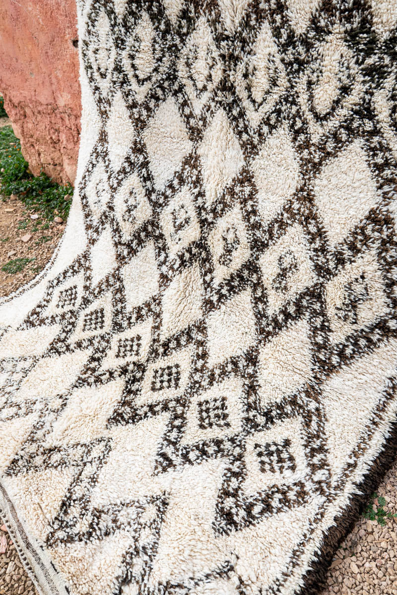 Beni Ouarain matto "Lumi" 195x335 cm