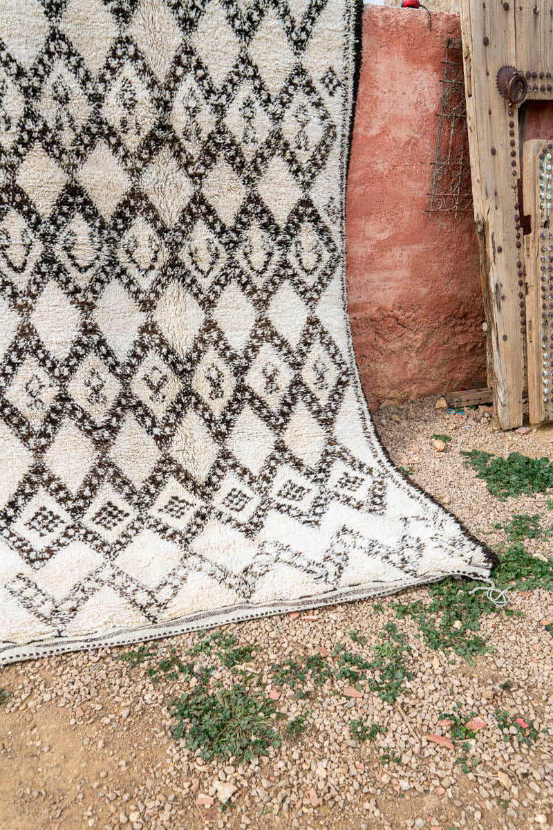 Beni Ouarain matto "Lumi" 195x335 cm