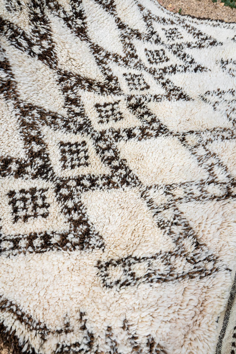 Beni Ouarain matto "Lumi" 195x335 cm