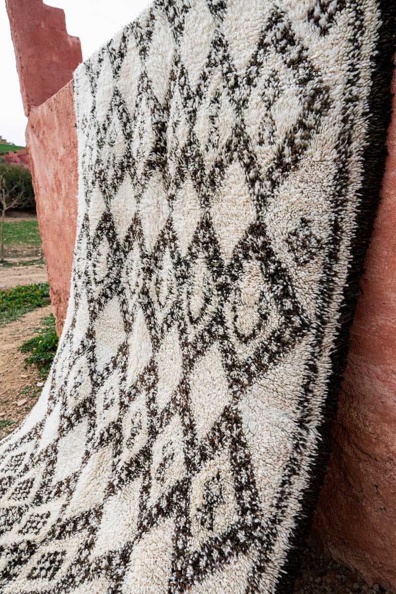 Beni Ouarain matto "Lumi" 195x335 cm