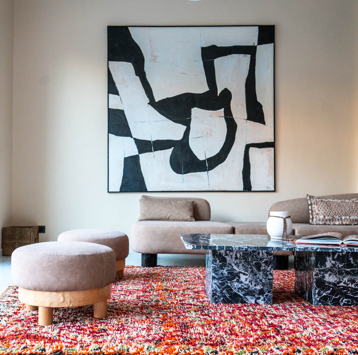 Marmoucha vintage-matto "Madonna" 220x375 cm