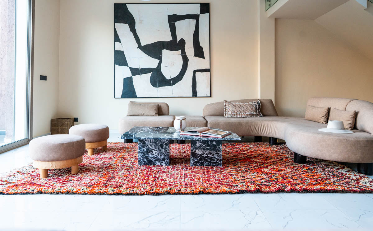 Marmoucha vintage-matto "Madonna" 220x375 cm