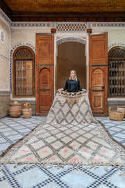 Beni Ouarain matto "Marie Antoinette" 180x335 cm