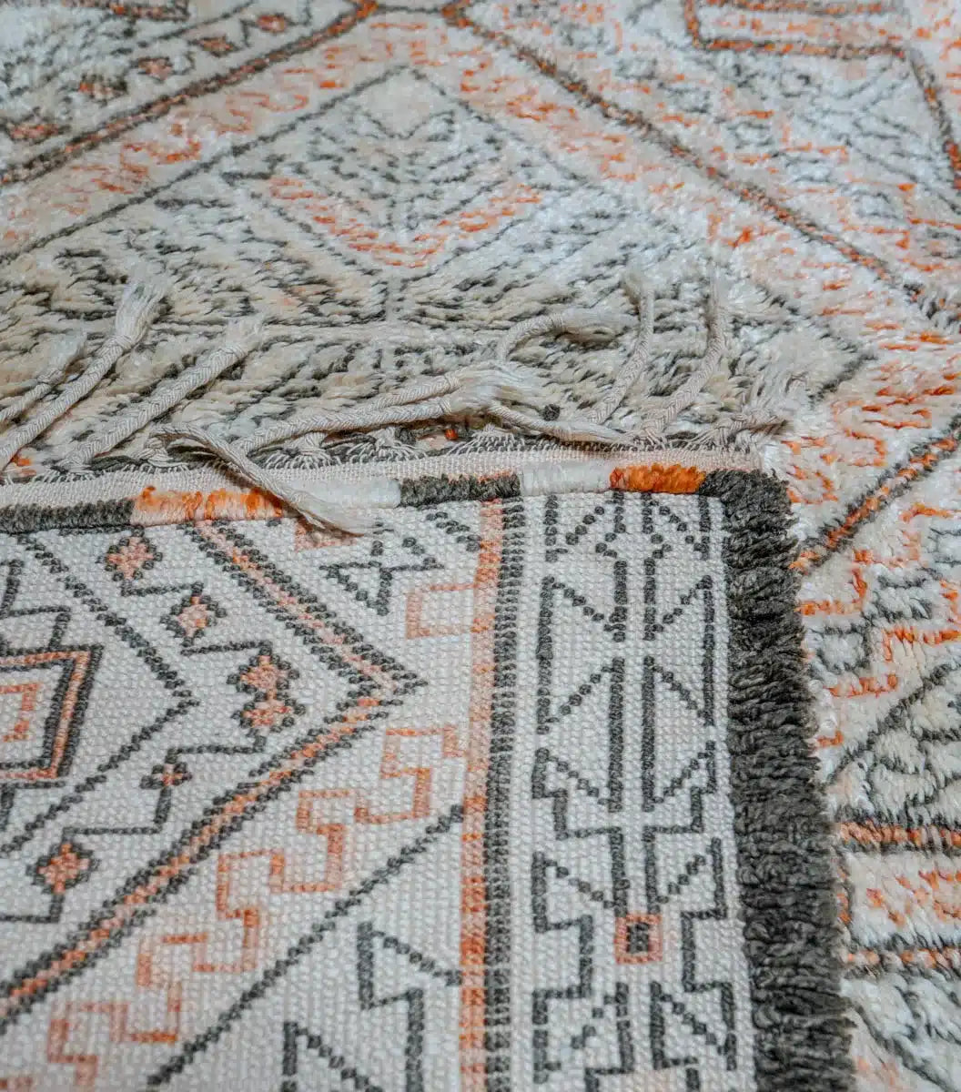 Vintage rug】118×78cm モロッコ産 モザイクアート Vintage rug】118 Vintage rug】118×78cm モロッコ産 モザイクアート Vintage rug】118