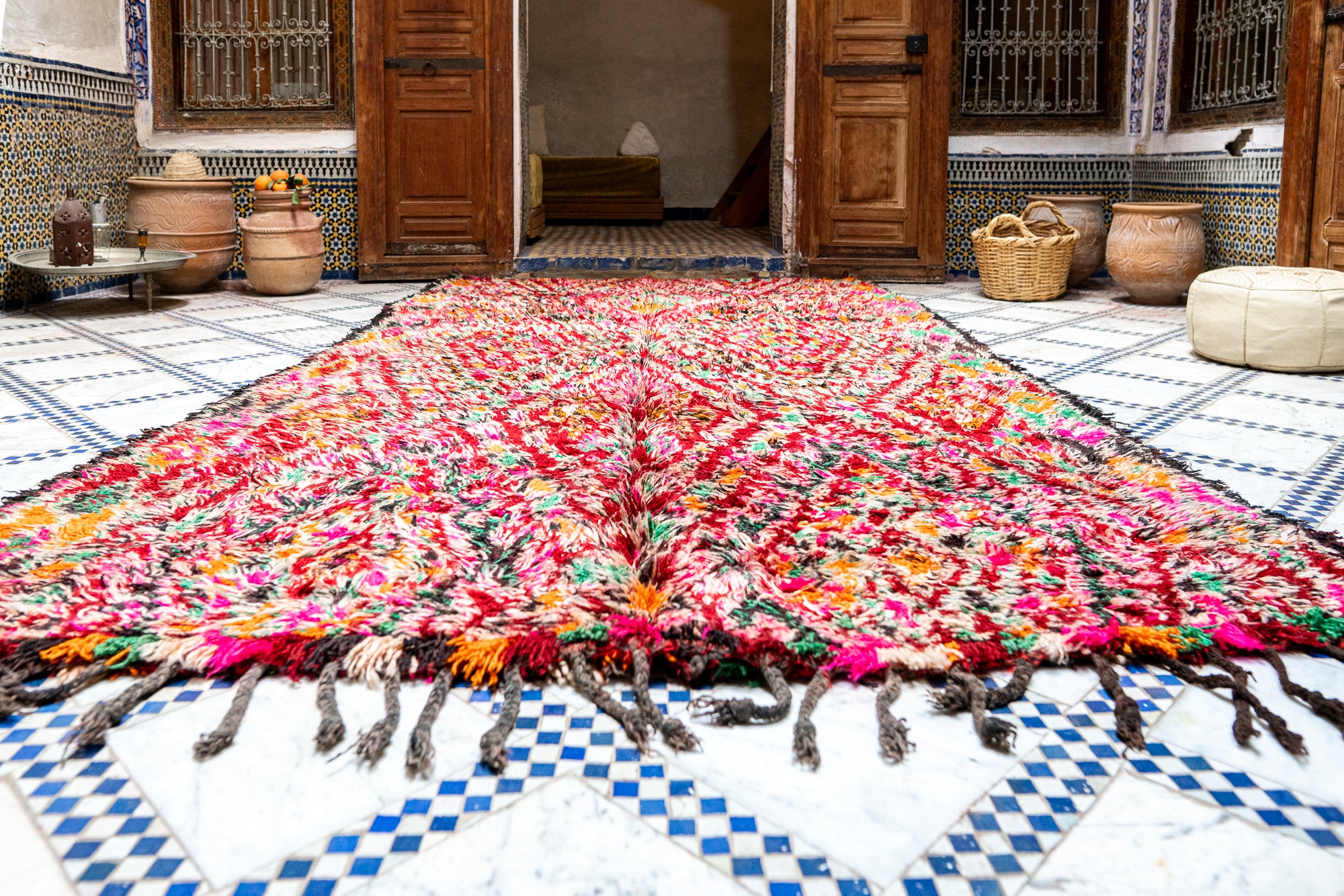 Marmoucha Vintage Rug "Melodia" 190x365 cm