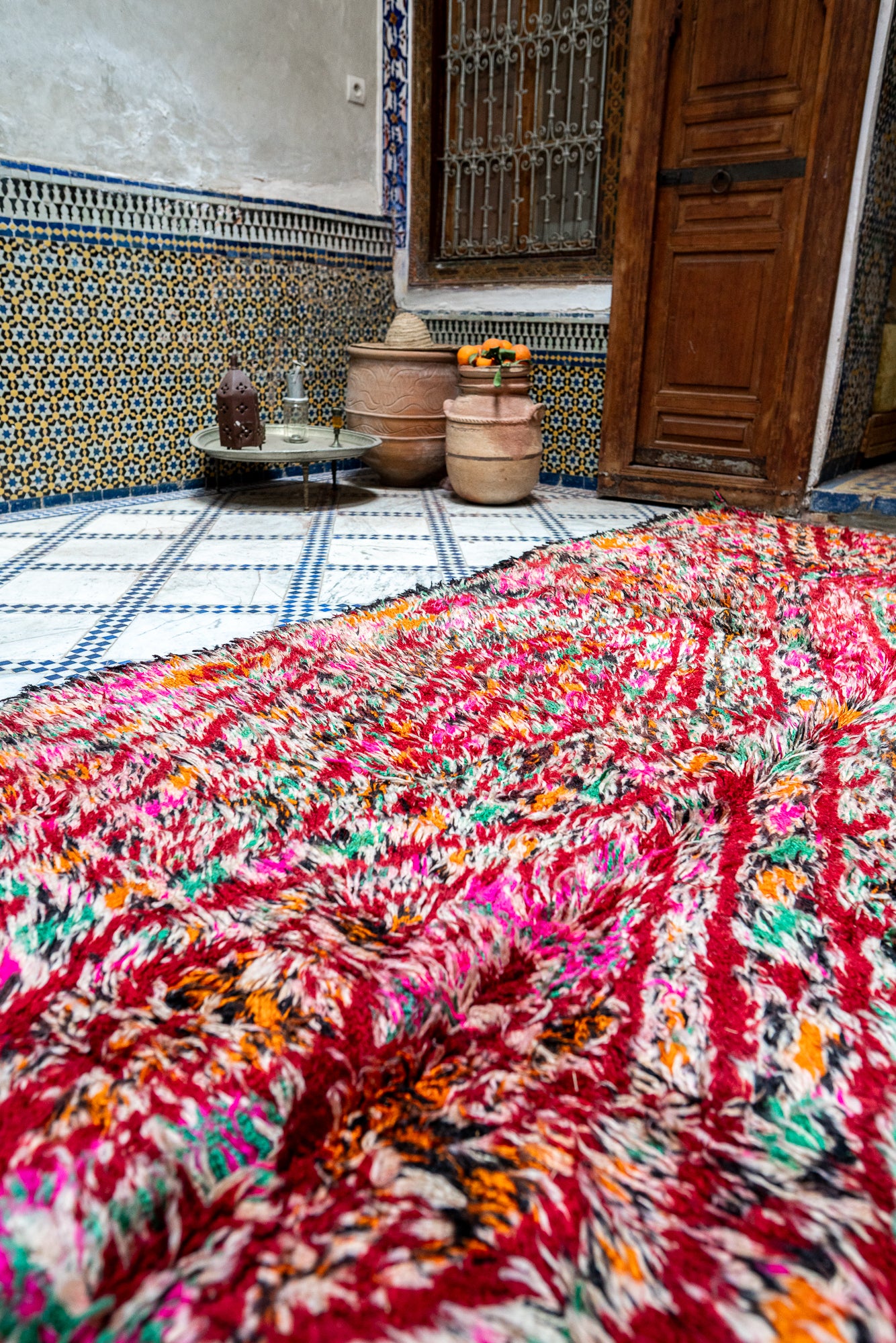 Marmoucha Vintage Rug "Melodia" 190x365 cm