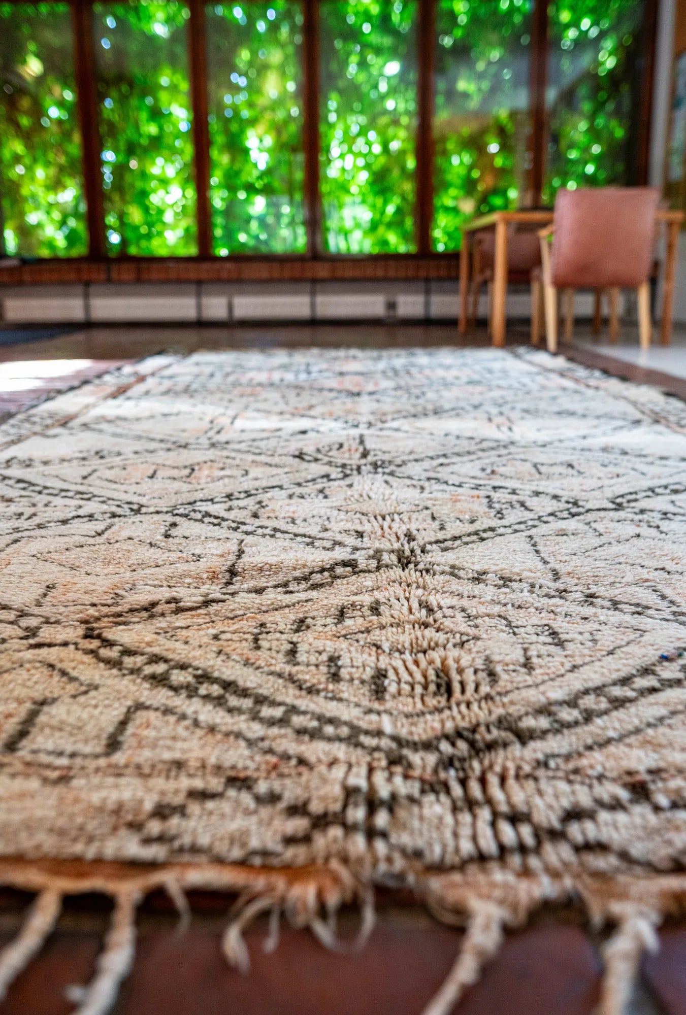 Vintage Beni Ouarain Rug
