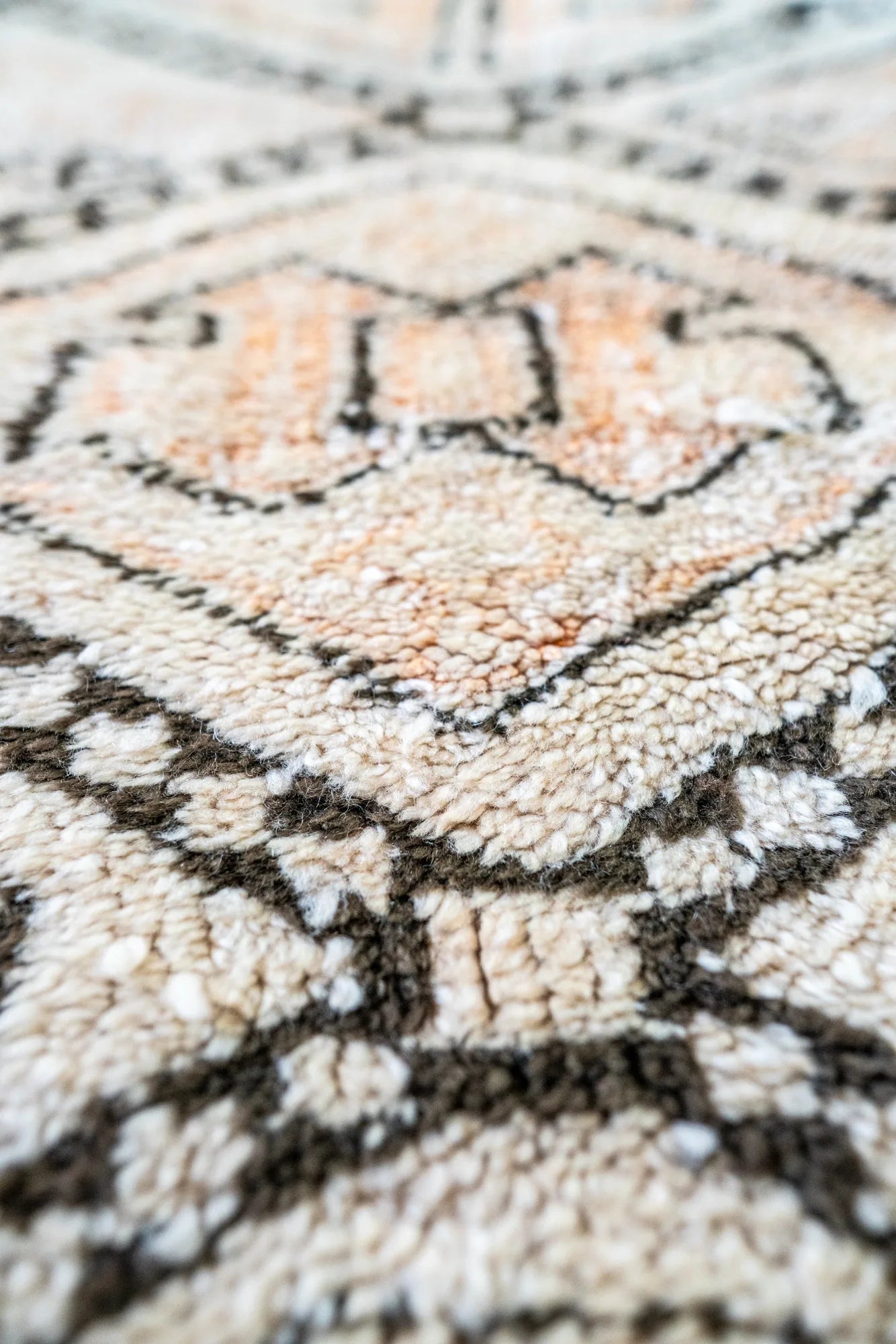 Vintage Beni Ouarain Rug