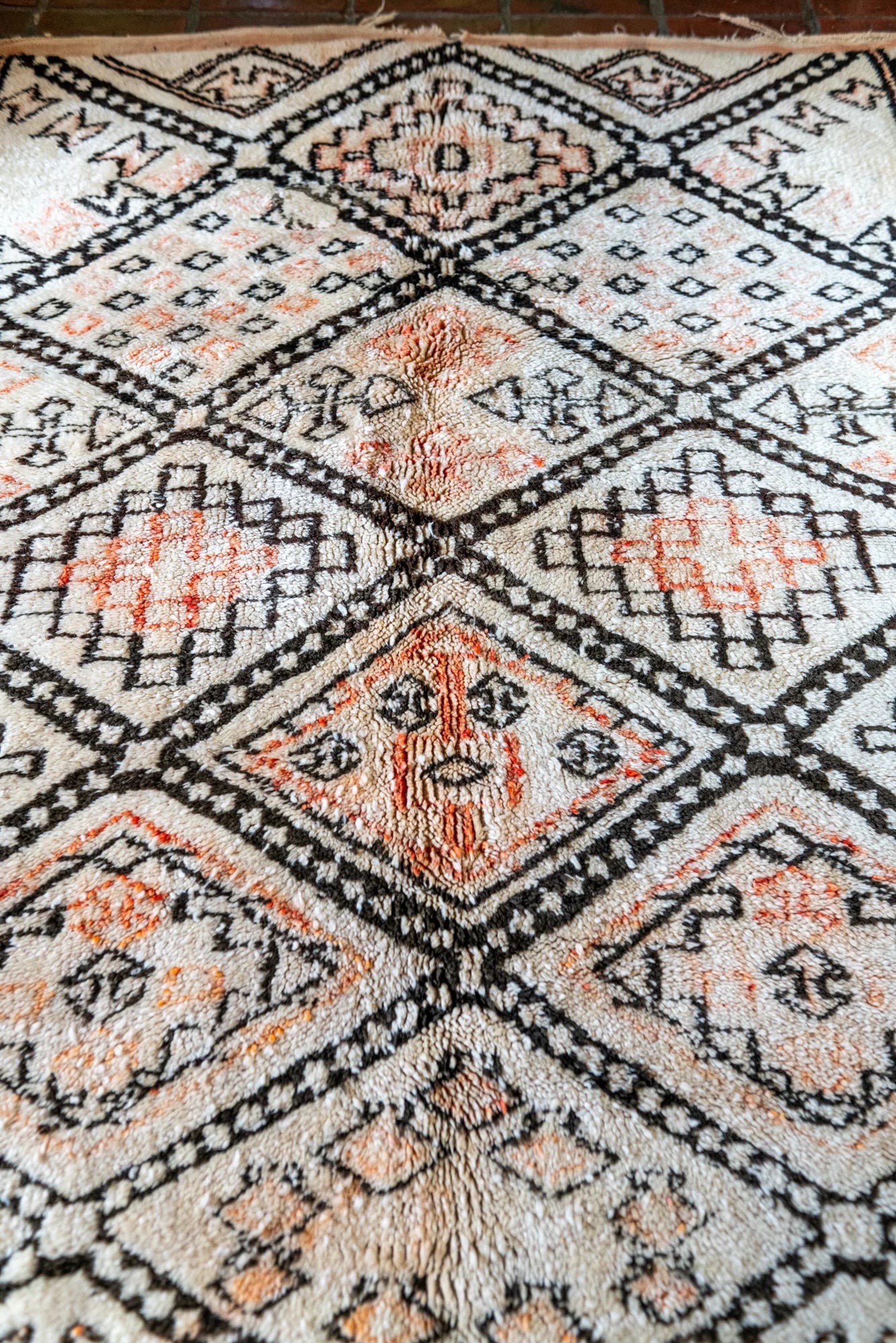 Vintage Beni Ouarain Rug