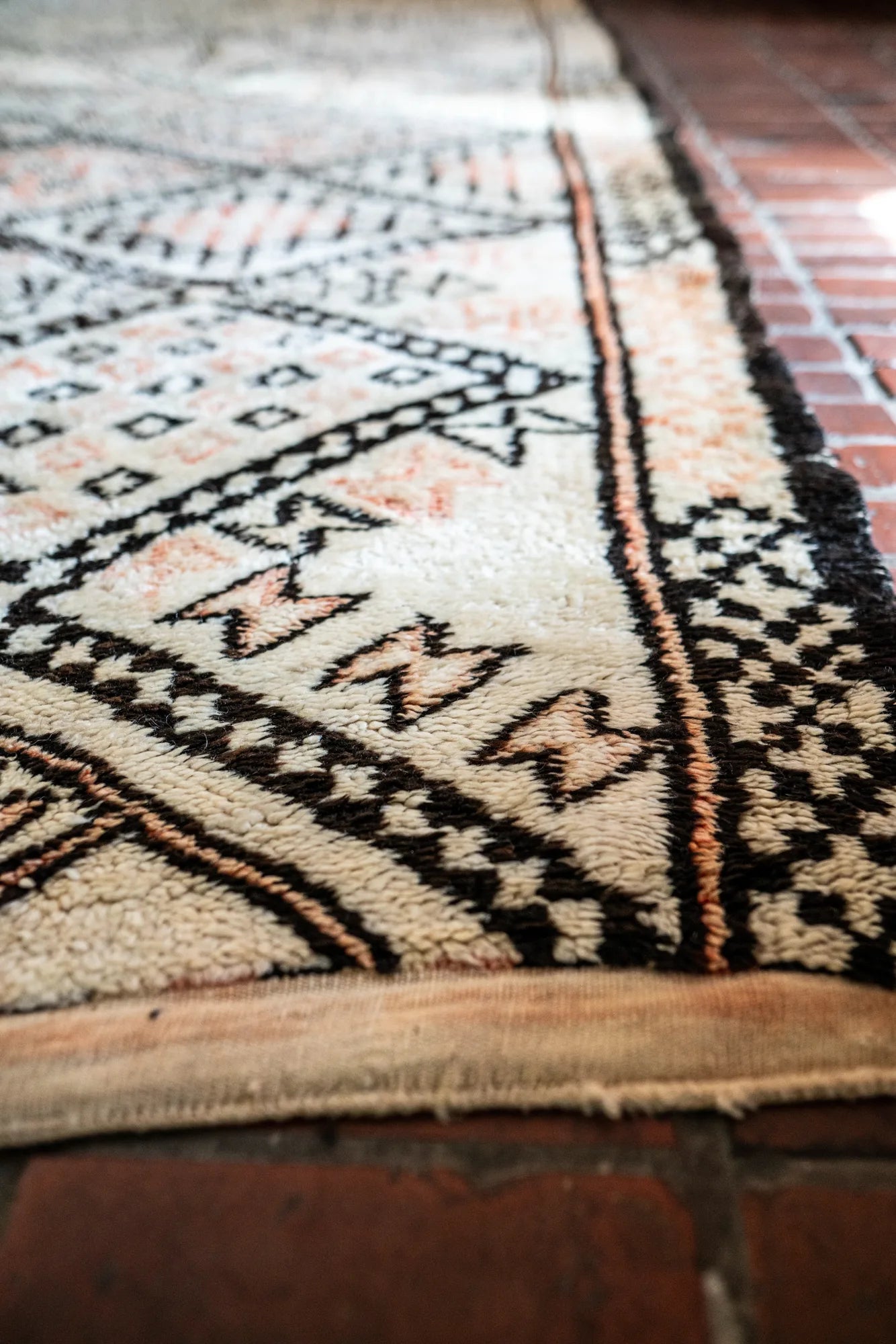 Vintage Beni Ouarain Rug