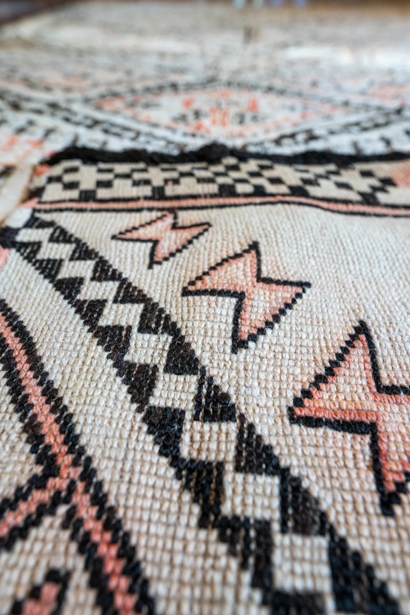 Vintage Beni Ouarain Rug