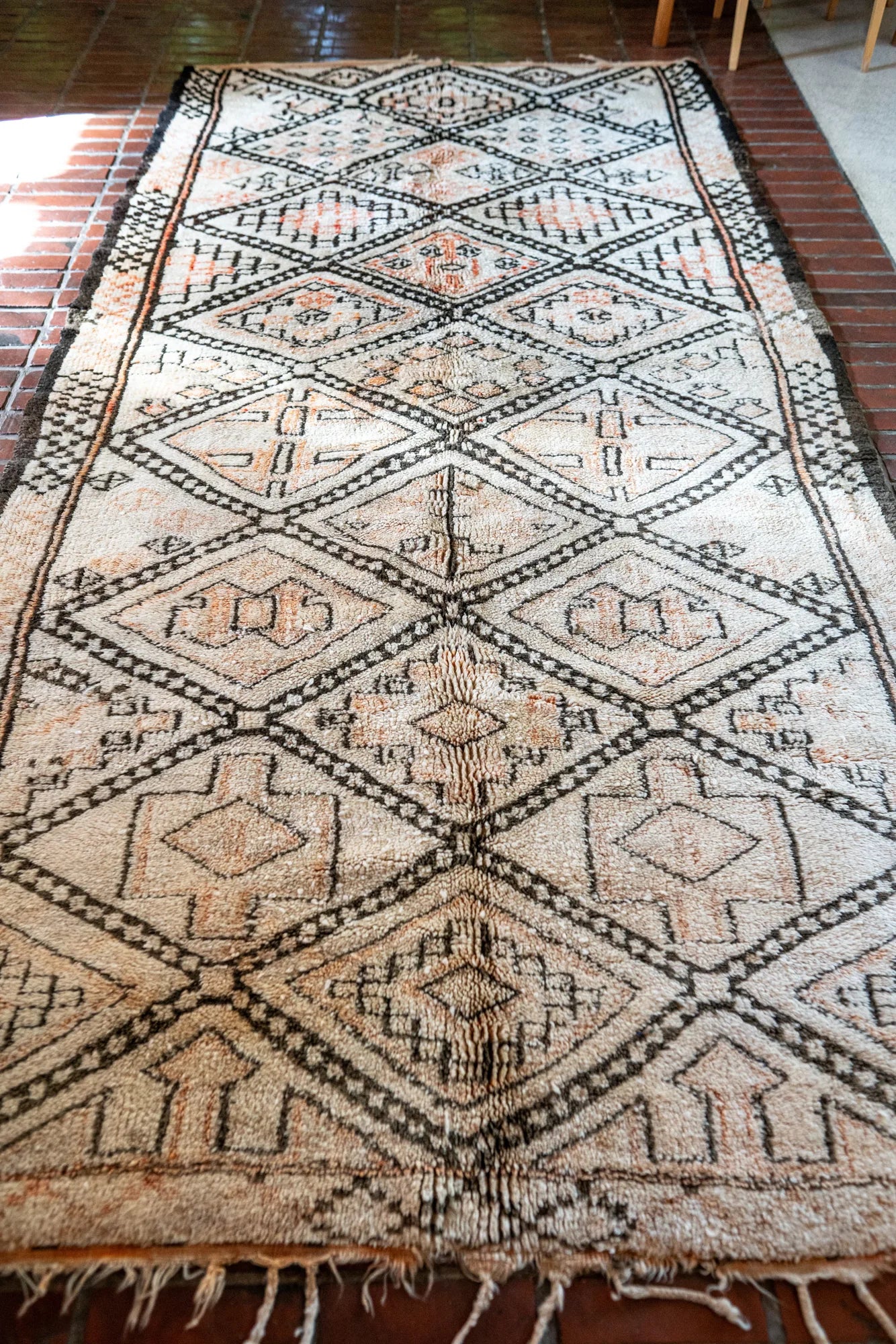 Vintage Beni Ouarain Rug