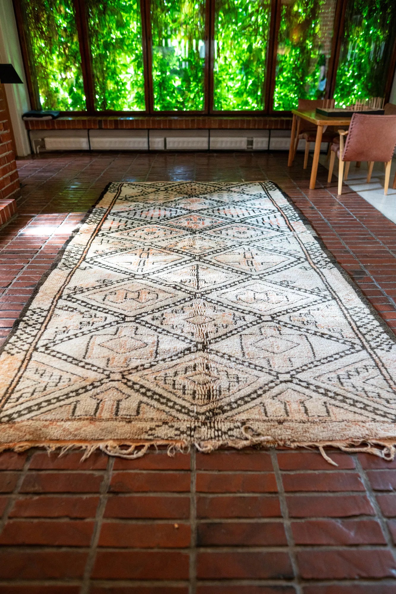 Vintage Beni Ouarain Rug