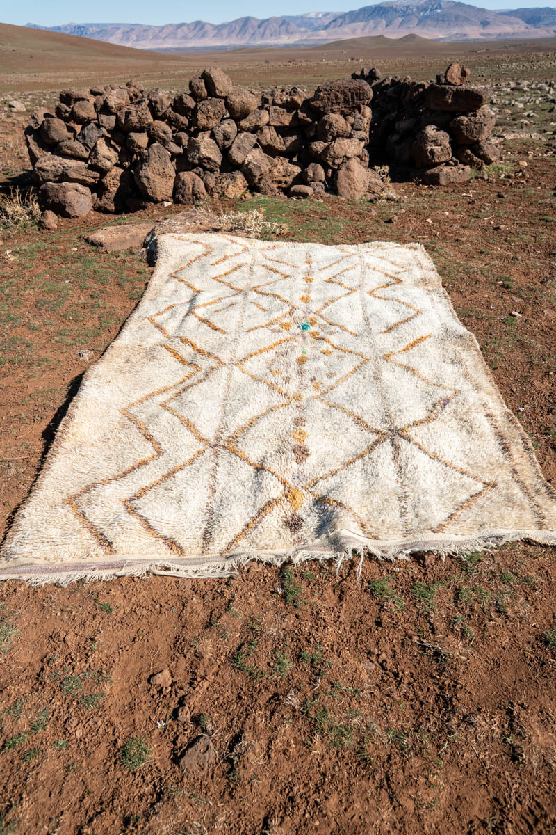 Berber vintage-matto "Nest" 185x300 cm