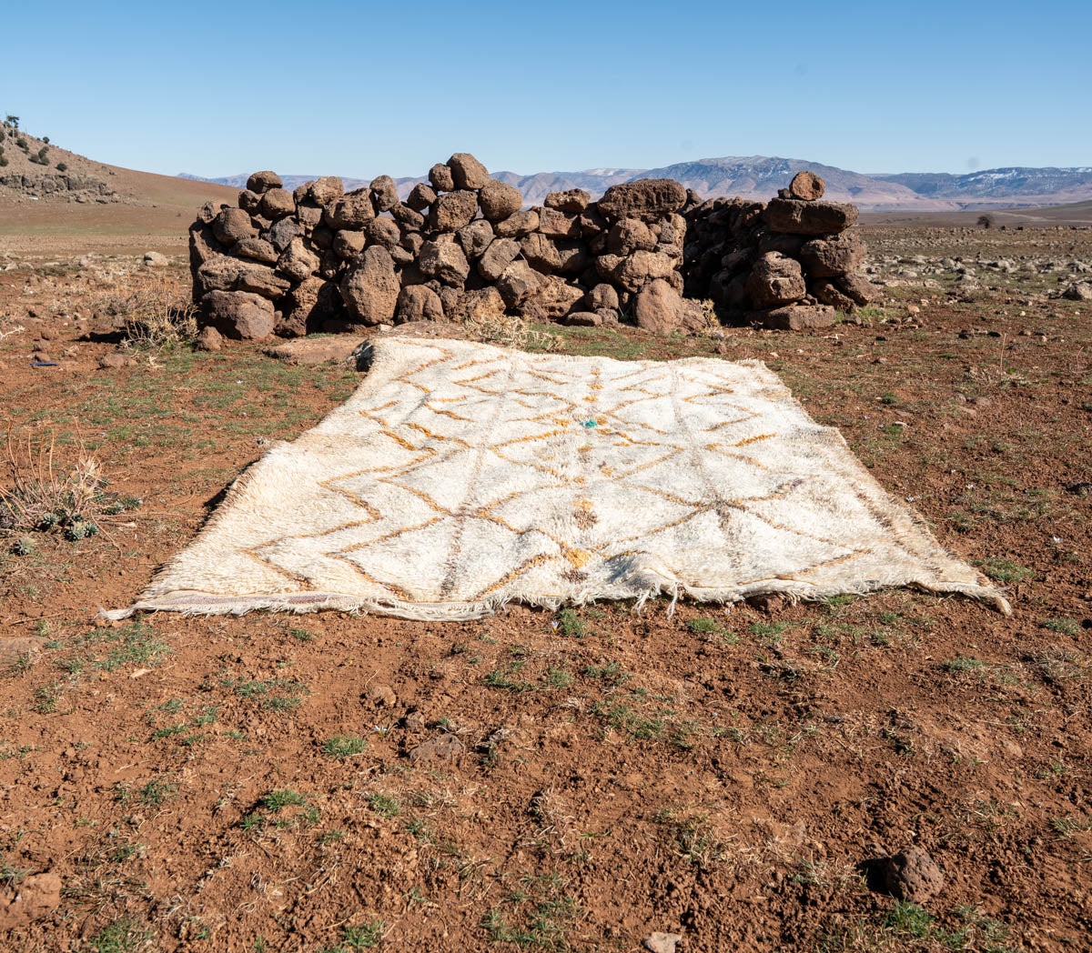 Berber vintage-matto "Nest" 185x300 cm
