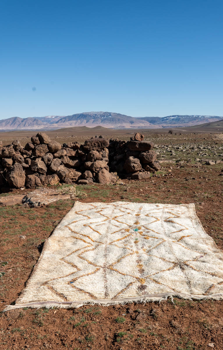 Berber vintage-matto "Nest" 185x300 cm