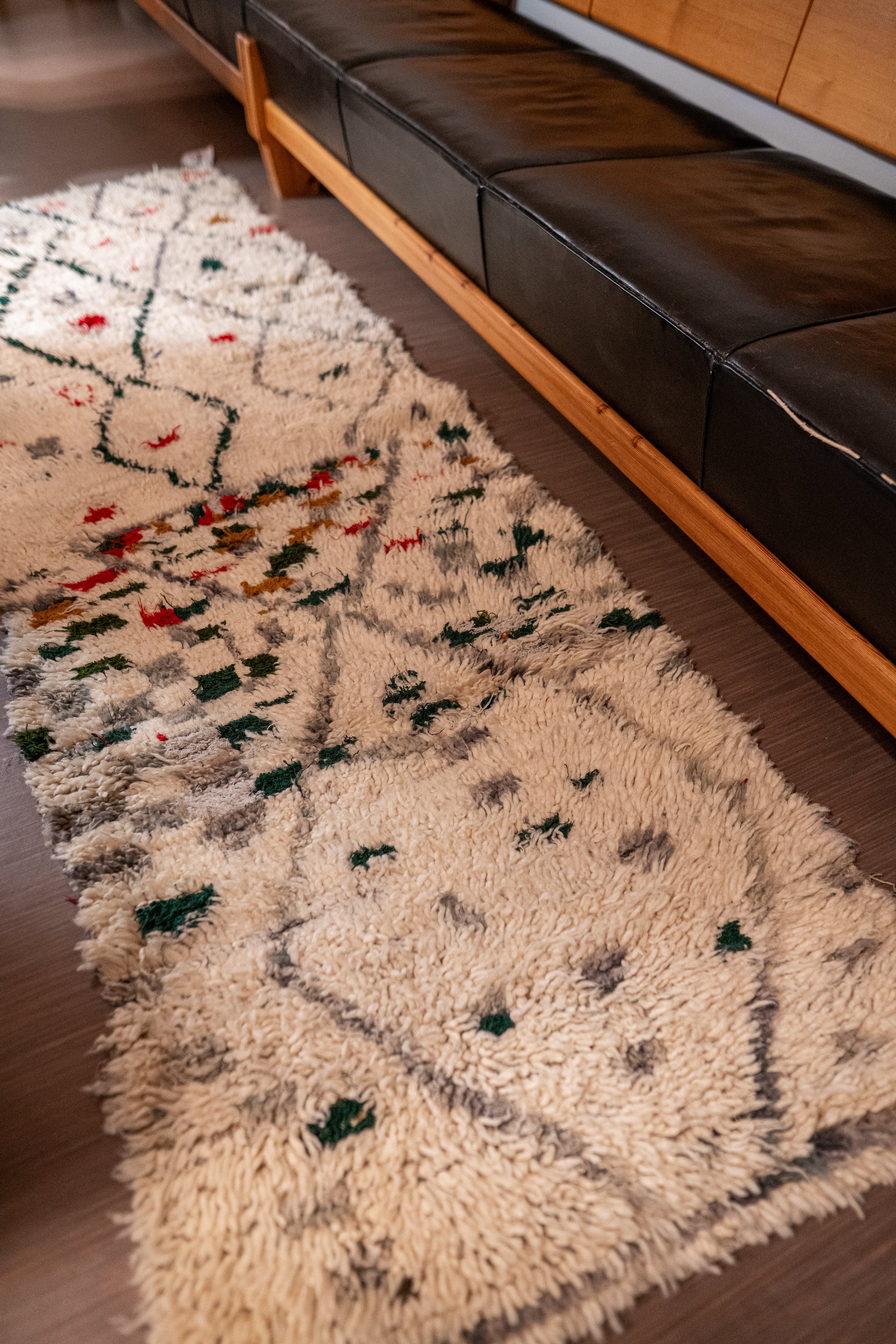 Azilal Vintage Rug "Niitty" 85x260 cm