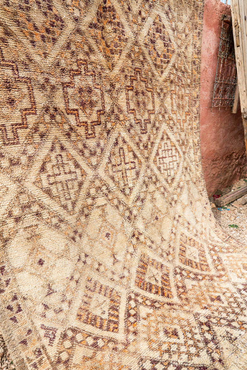 Marmoucha vintage-matto "Nomad" 200x365 cm