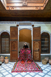 Marmoucha Vintage Rug "Oro Luna" 185x295 cm