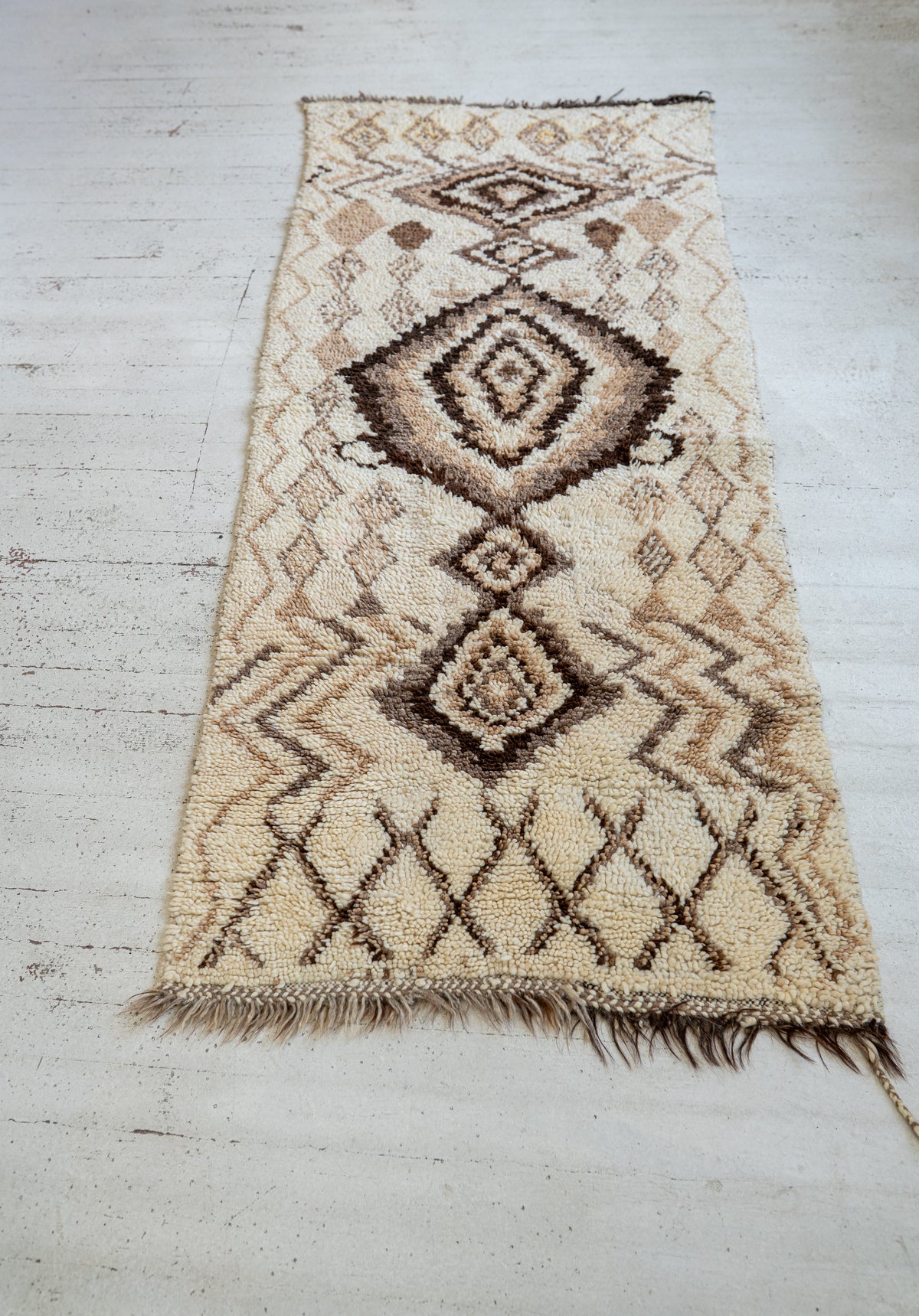 Azilal Vintage Rug "Page" 85x190 cm