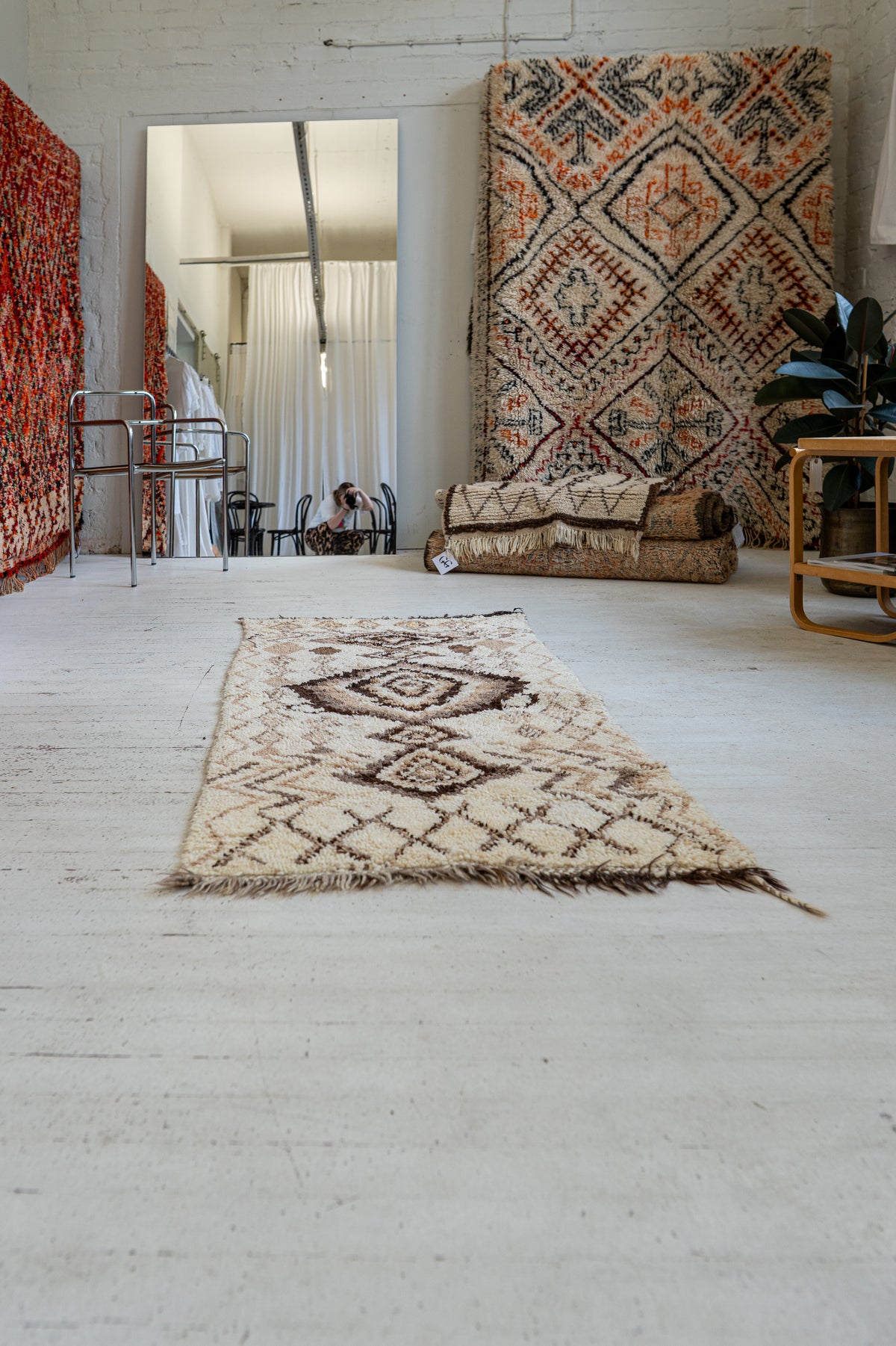 Azilal Vintage Rug "Page" 85x190 cm