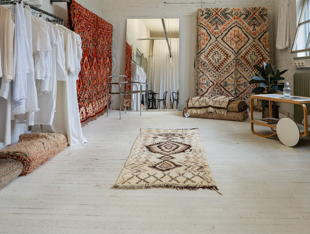 Azilal Vintage Rug "Page" 85x190 cm