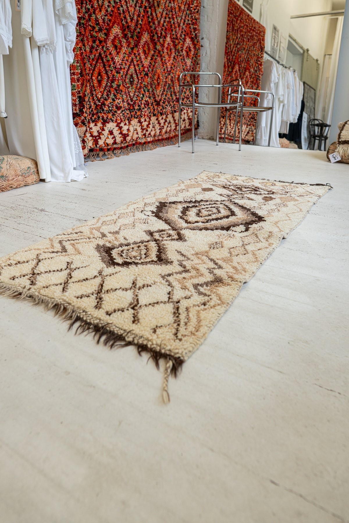 Azilal Vintage Rug "Page" 85x190 cm