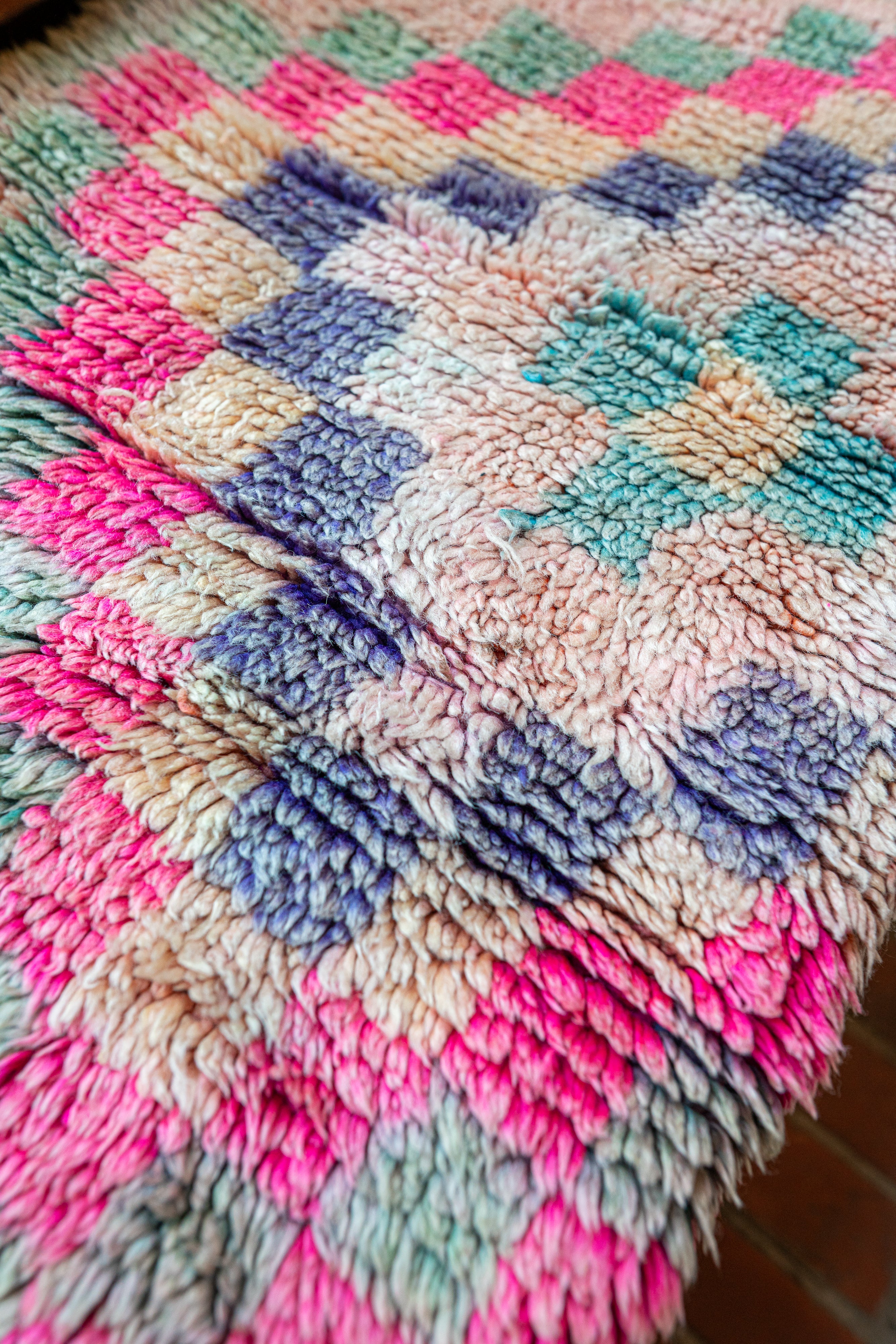 Boujad Vintage Rug “Pilvi” 70x305 cm