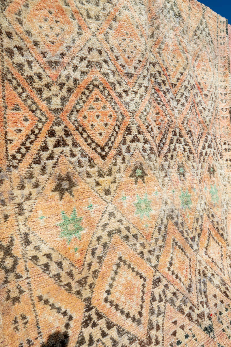 Marmoucha Vintage Rug "Pine" 210x420 cm