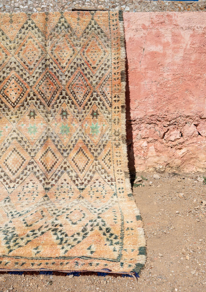 Marmoucha Vintage Rug "Pine" 210x420 cm