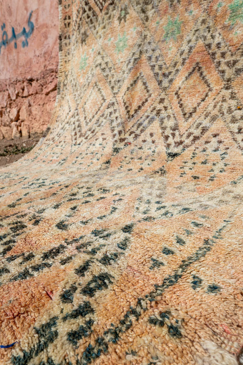 Marmoucha Vintage Rug "Pine" 210x420 cm