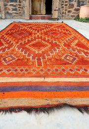 Moroccan Vintage Rug Zemmour "Pop-Up" 185x325cm