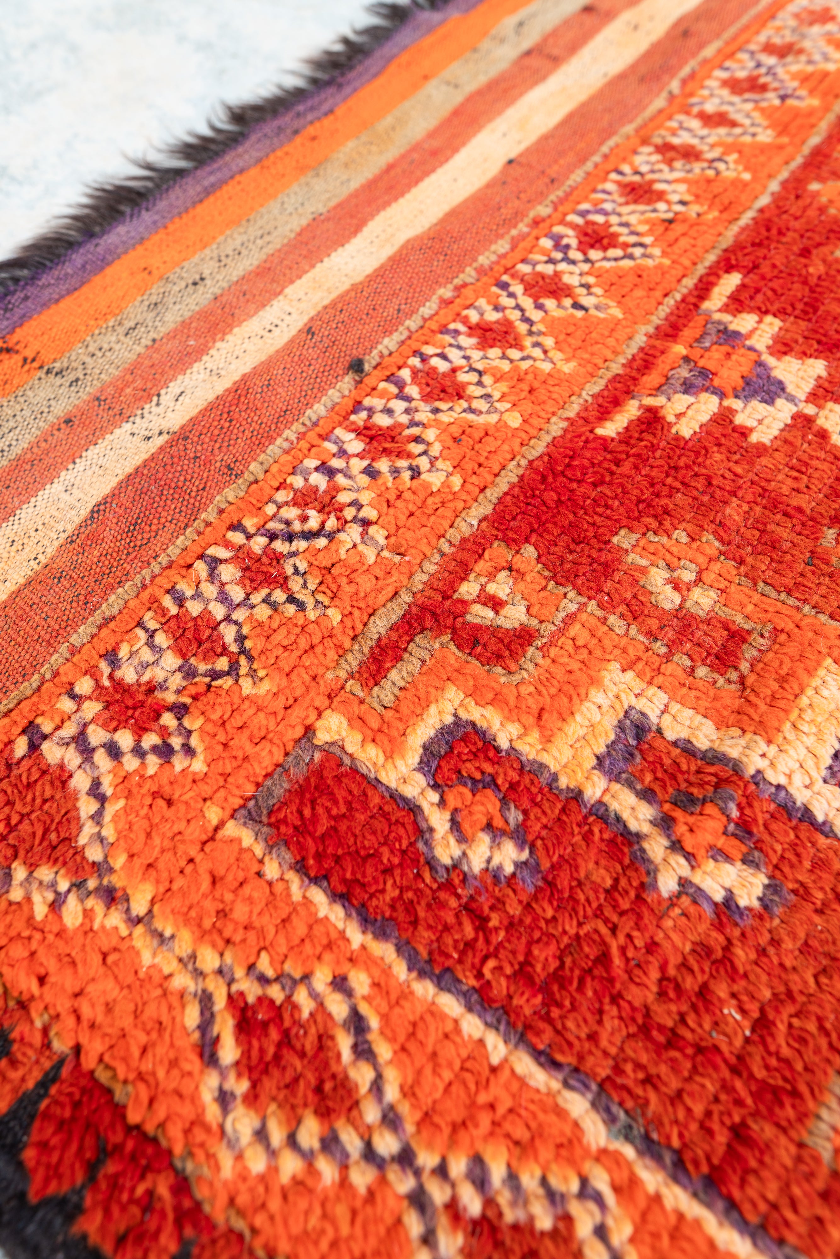 Moroccan Vintage Rug Zemmour "Pop-Up" 185x325cm