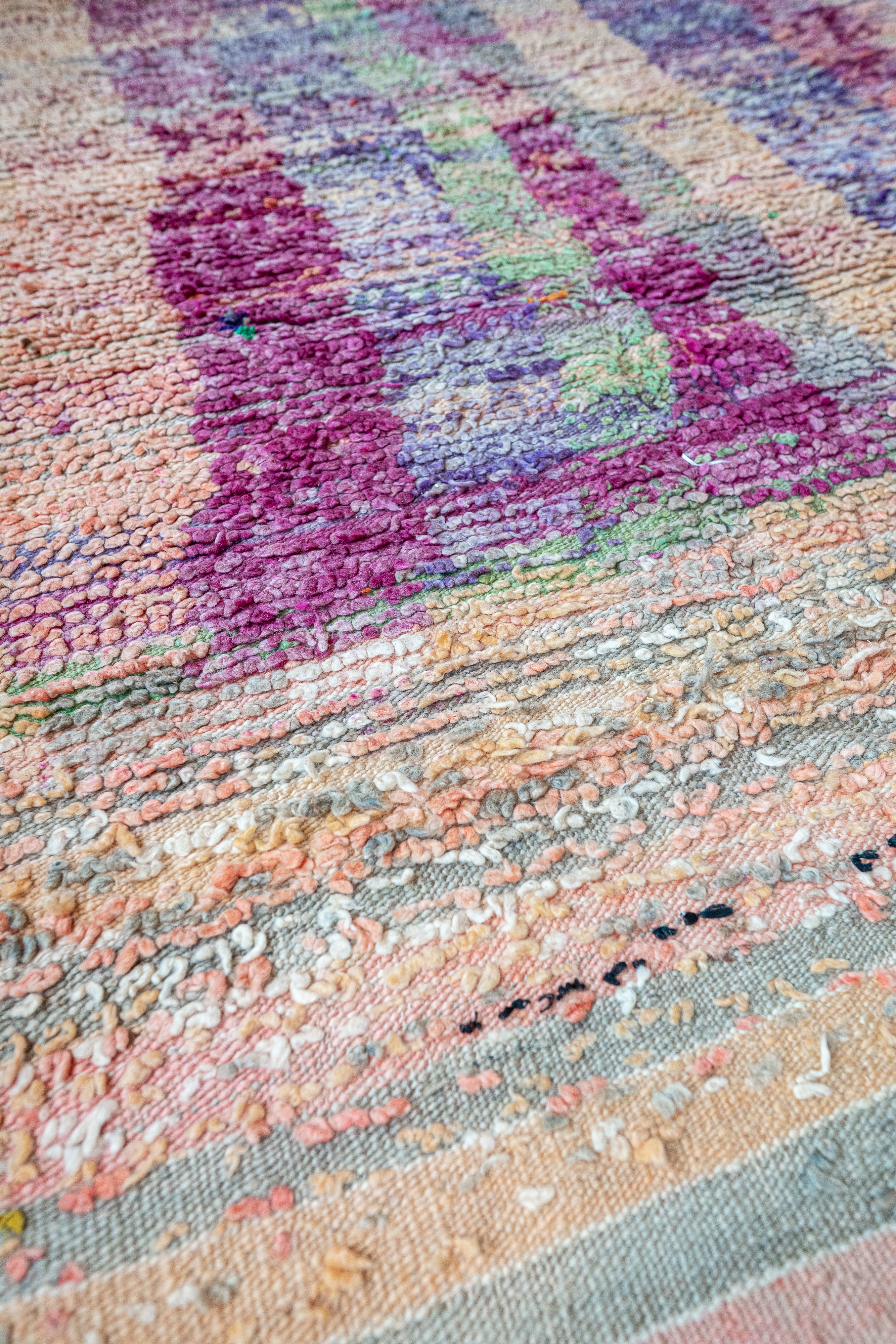 Boujad Vintage Rug “Shapes 1” 175x210 cm