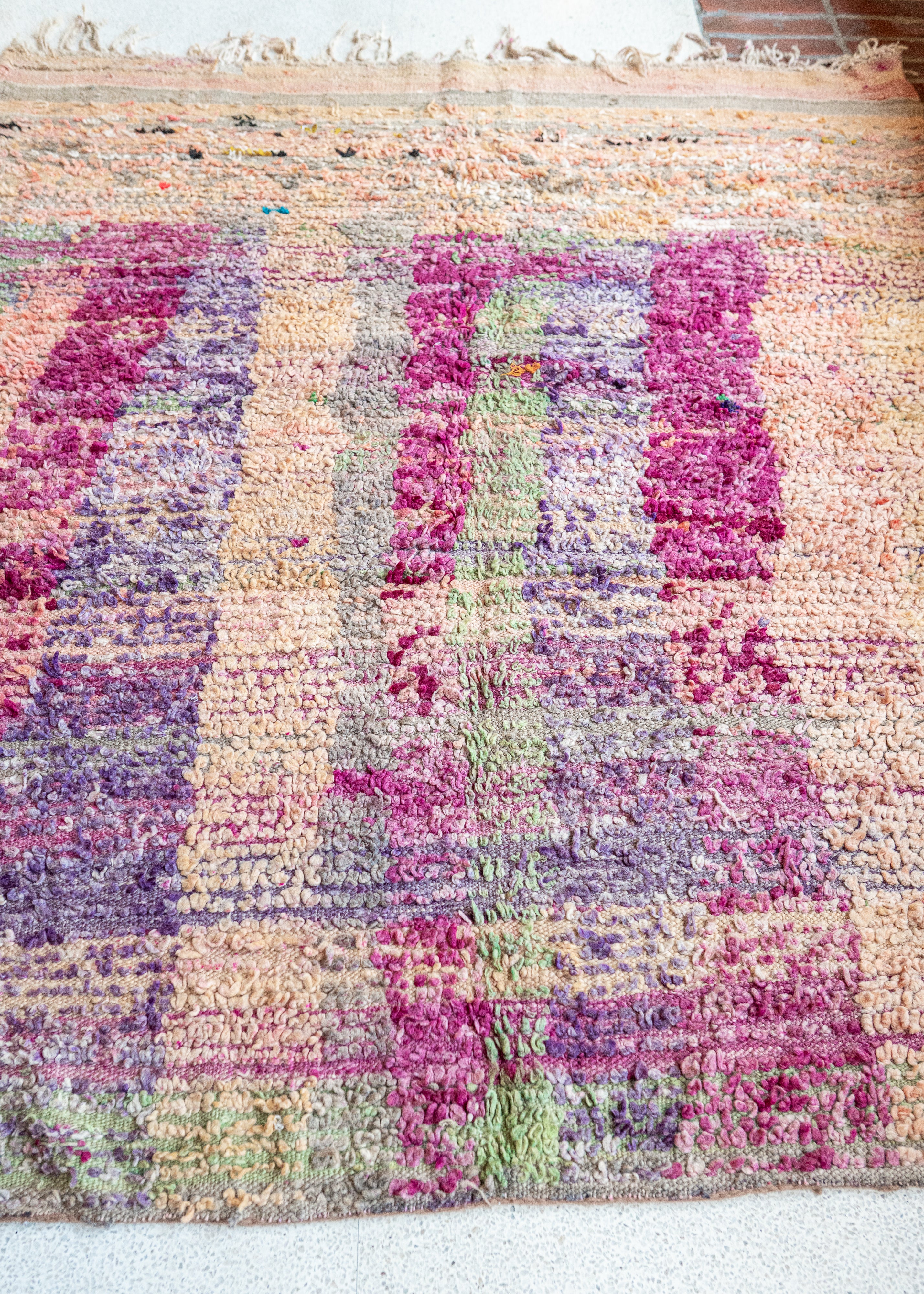 Boujad Vintage Rug “Shapes 1” 175x210 cm