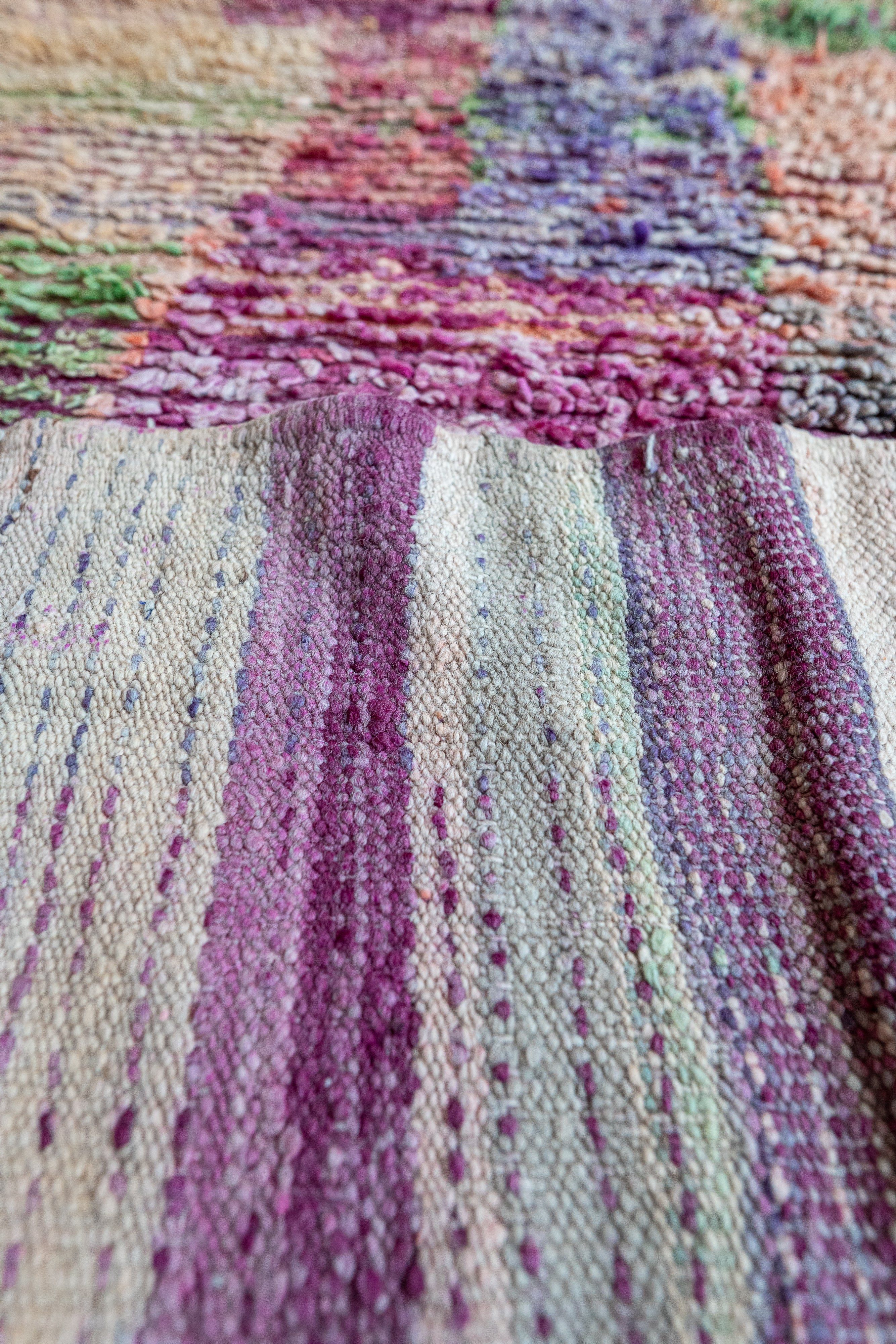 Boujad Vintage Rug “Shapes 2" 175x210 cm