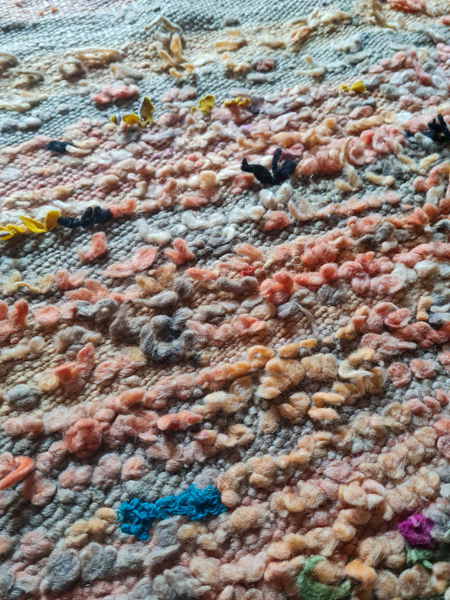 Boujad Vintage Rug “Shapes 1” 175x210 cm