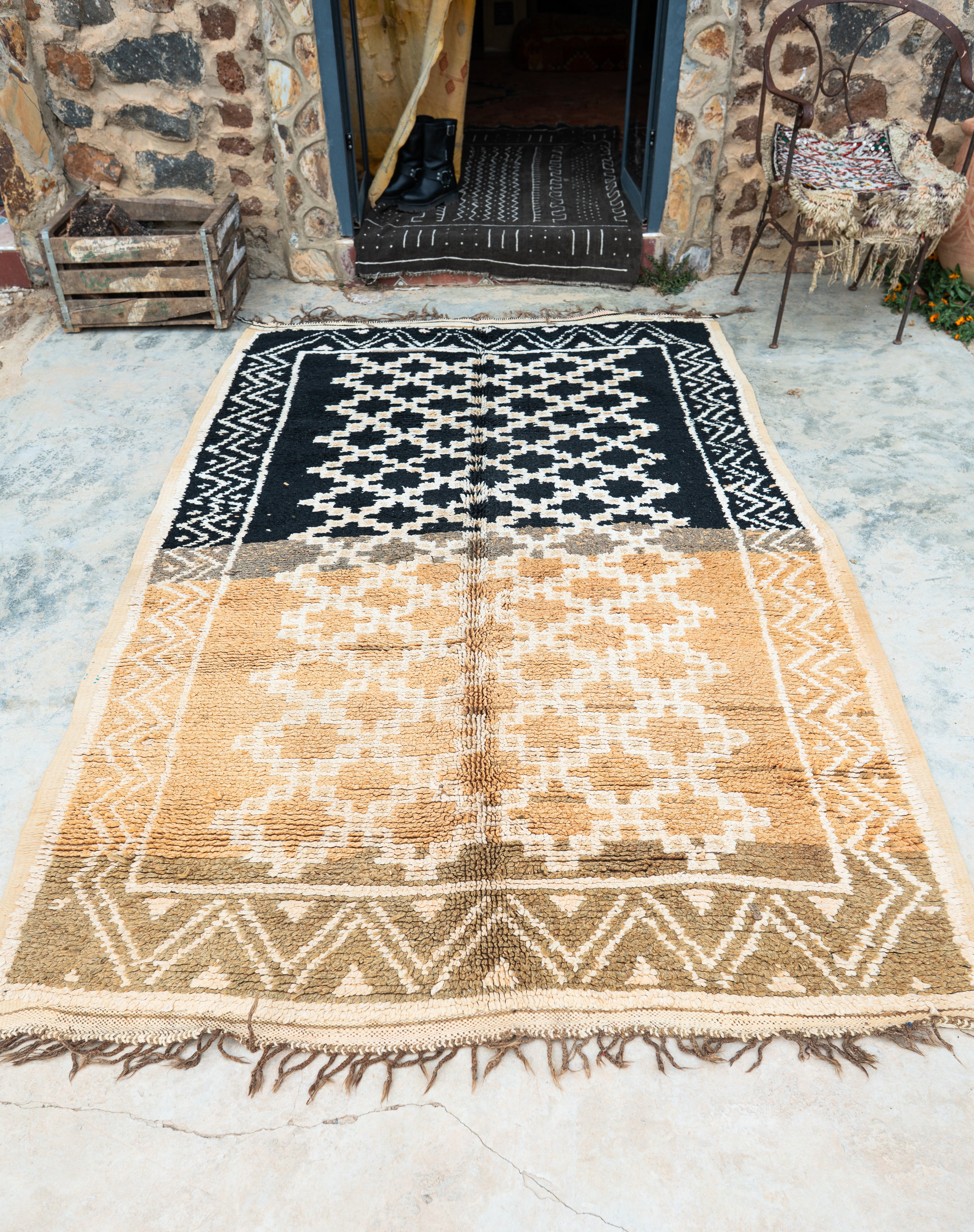 Taznakht Vintage Rug "Soil" 165x265 cm