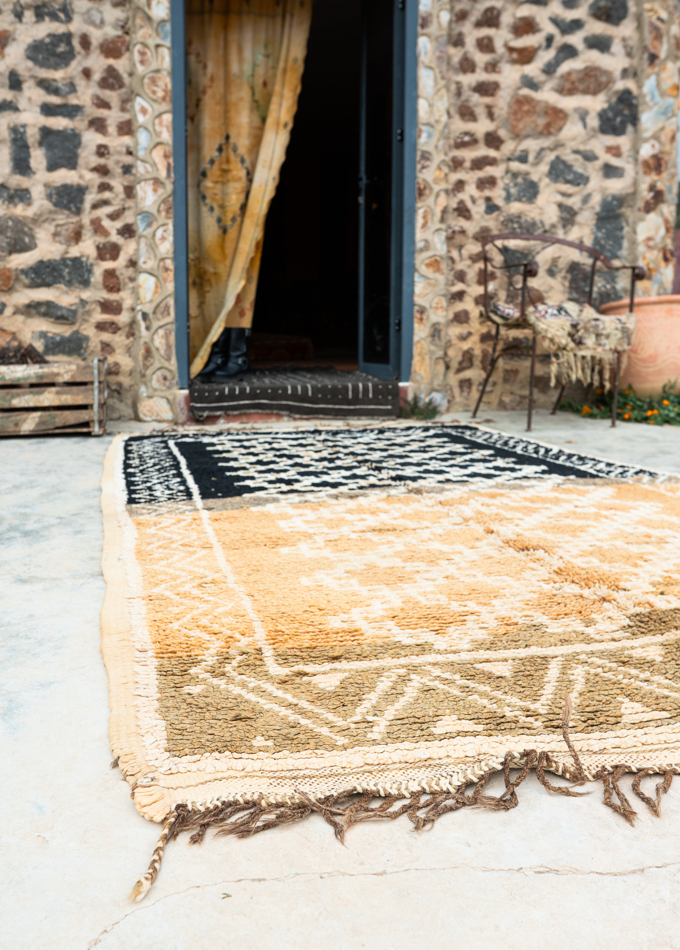 Taznakht Vintage Rug "Soil" 165x265 cm