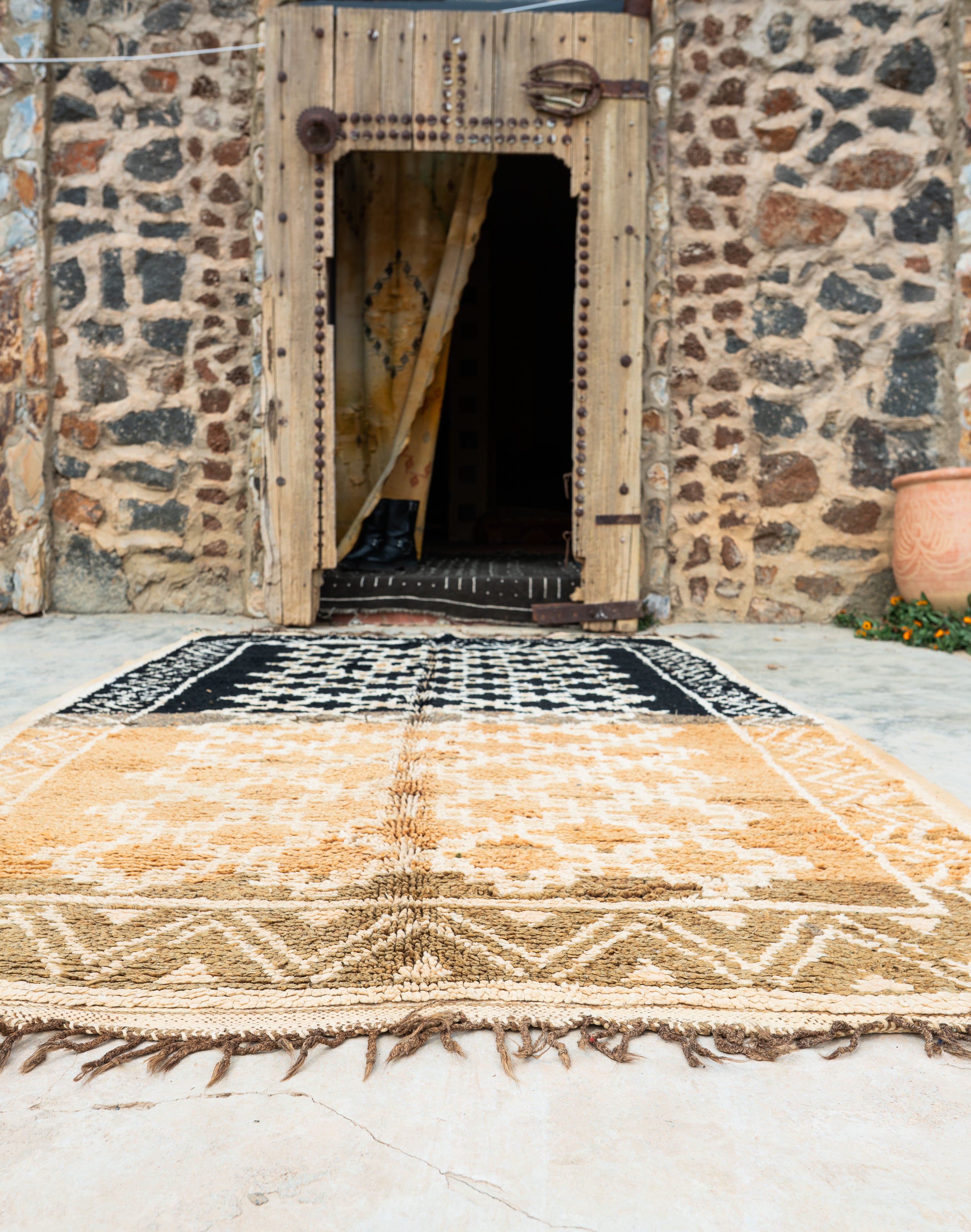 Taznakht Vintage Rug "Soil" 165x265 cm