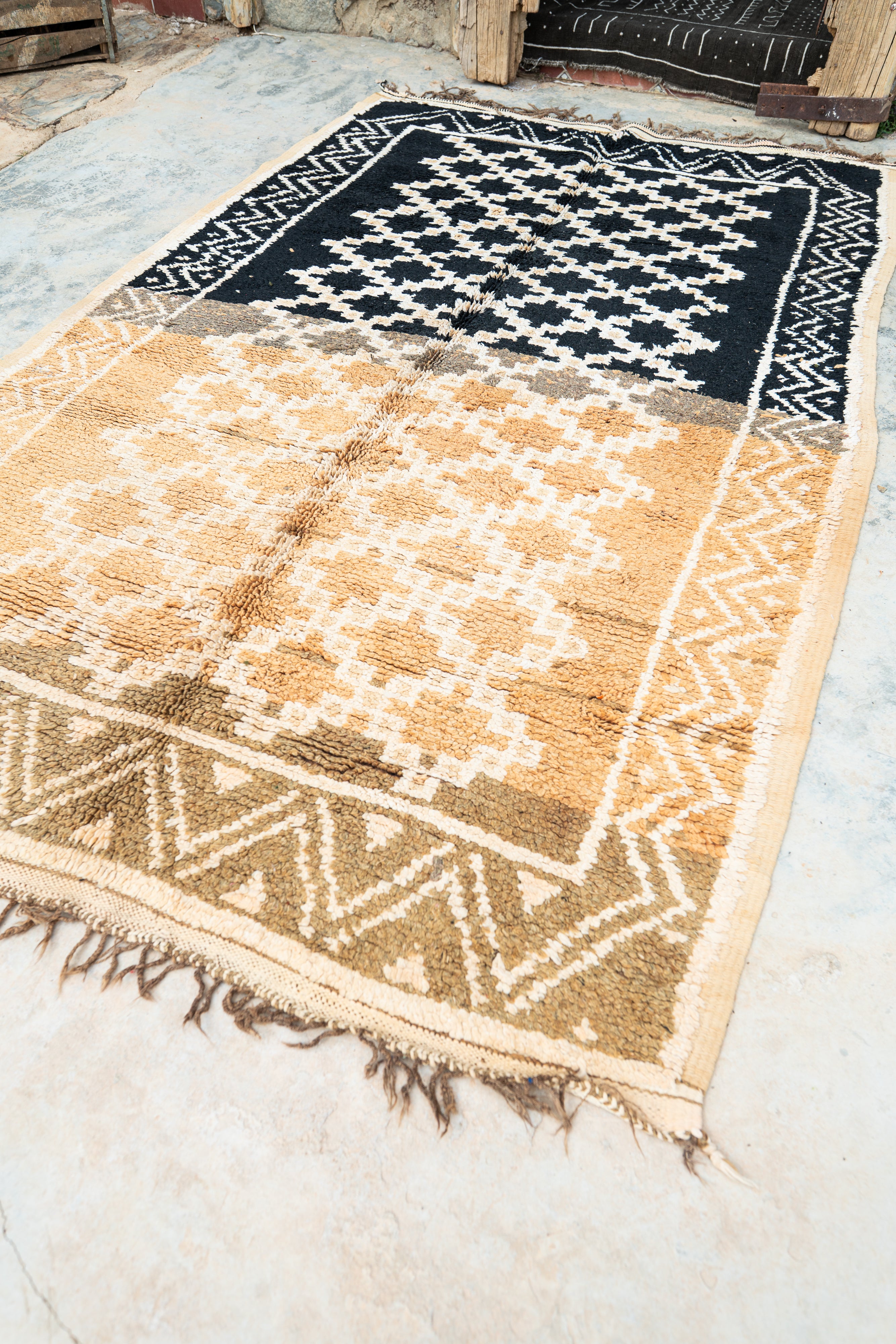 Taznakht Vintage Rug "Soil" 165x265 cm