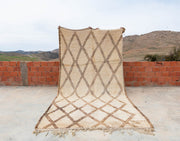 Beni Ouarain Rug "Sophisticated" 190x400 cm