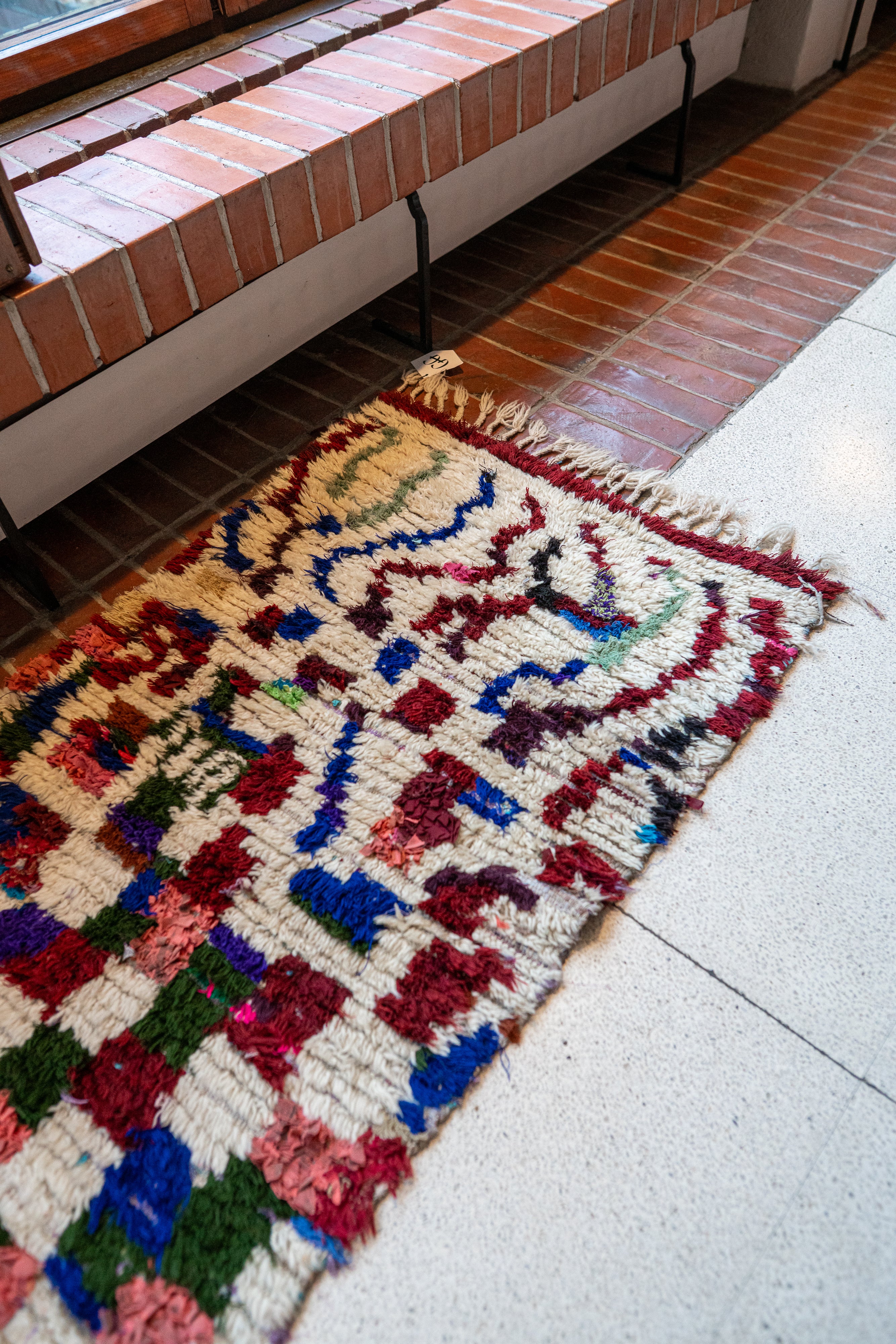 Boucherouite Vintage Rug "Stay" 85x165 cm