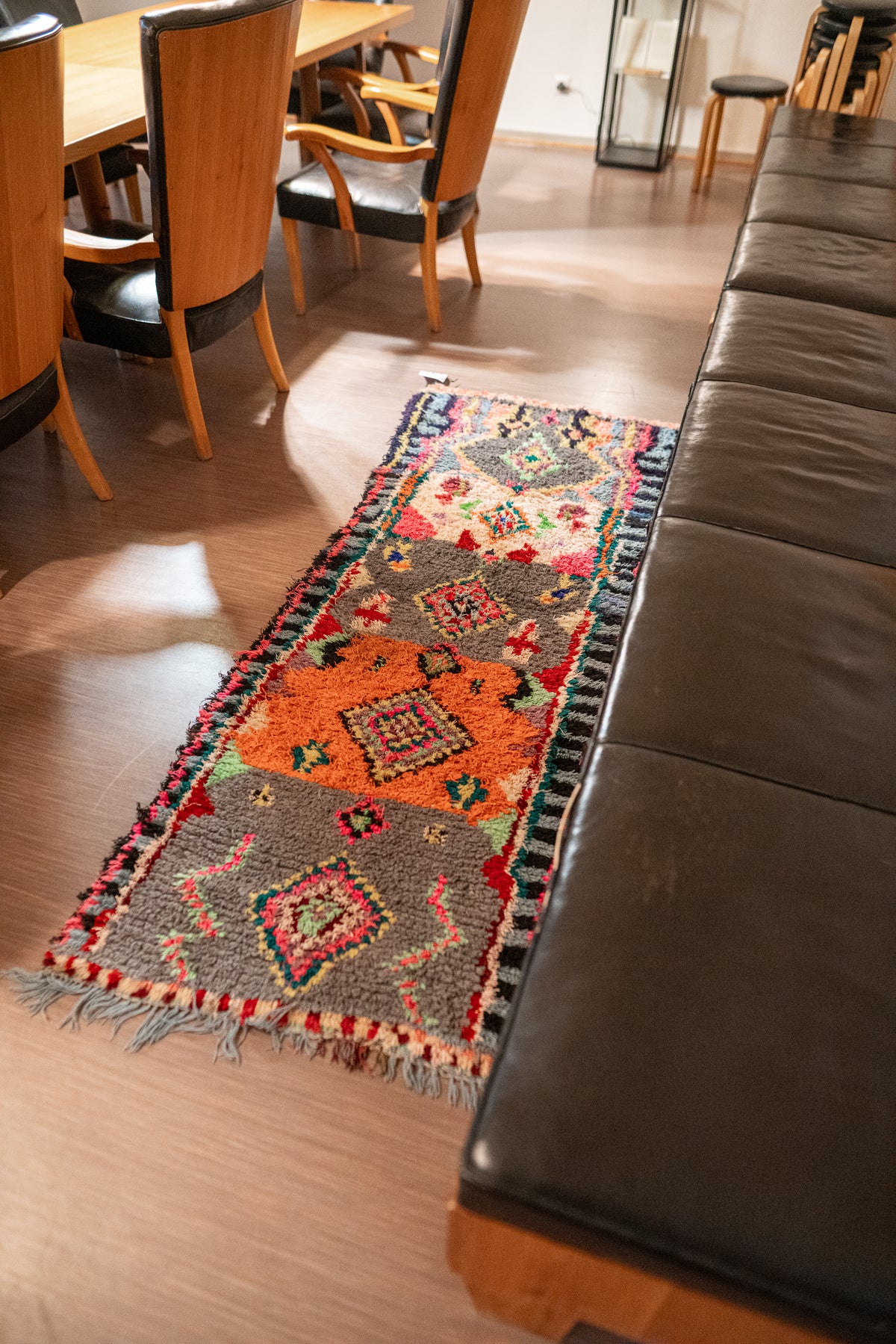 Boucherouite Vintage Rug "Sweet" 85x200 cm