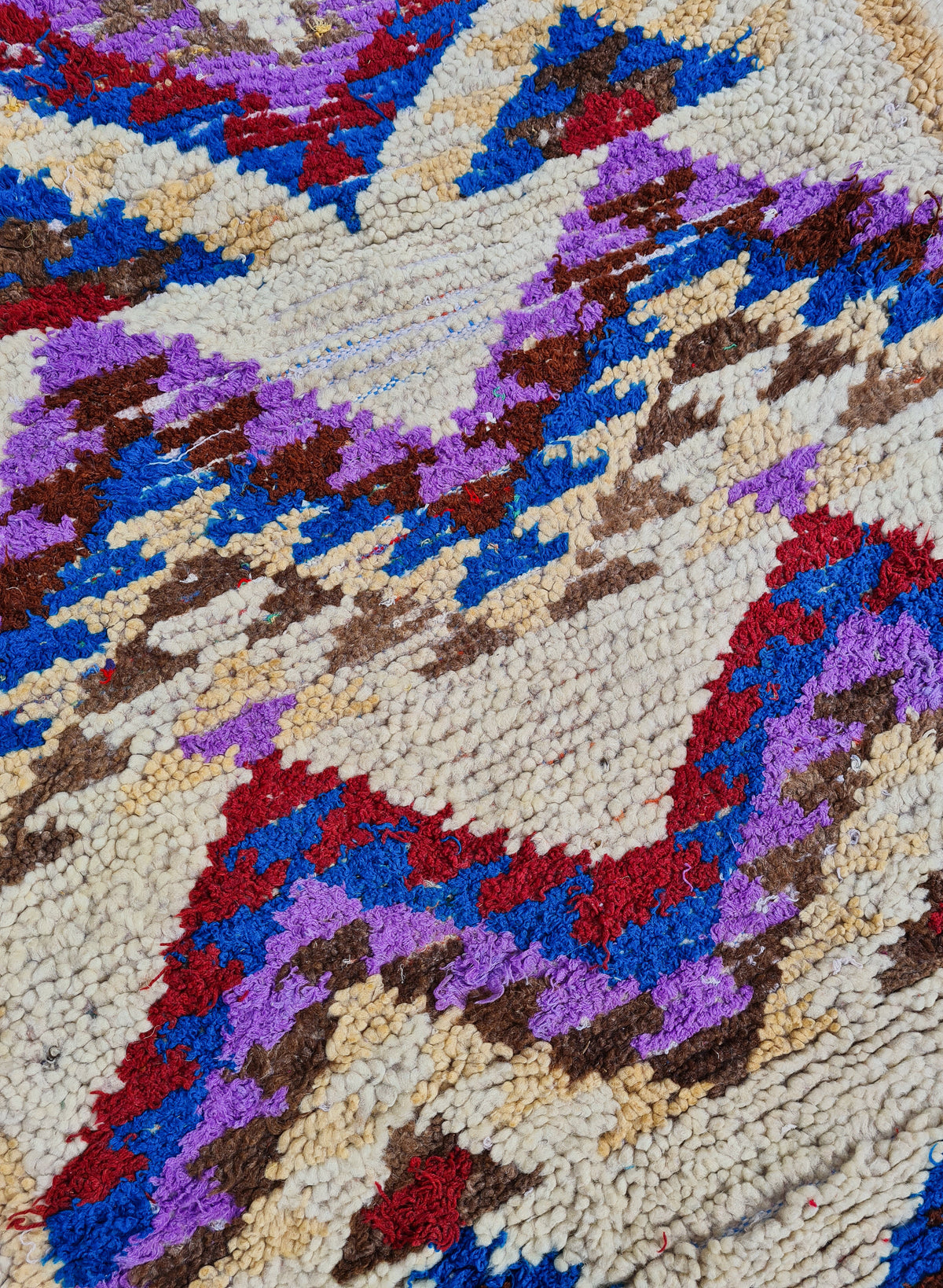 Azilal vintage matto "Tiipi" 75x185 cm
