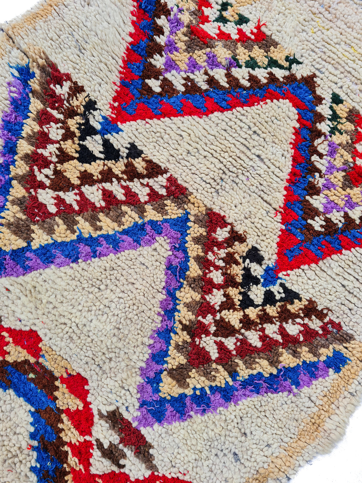 Azilal vintage matto "Tiipi" 75x185 cm
