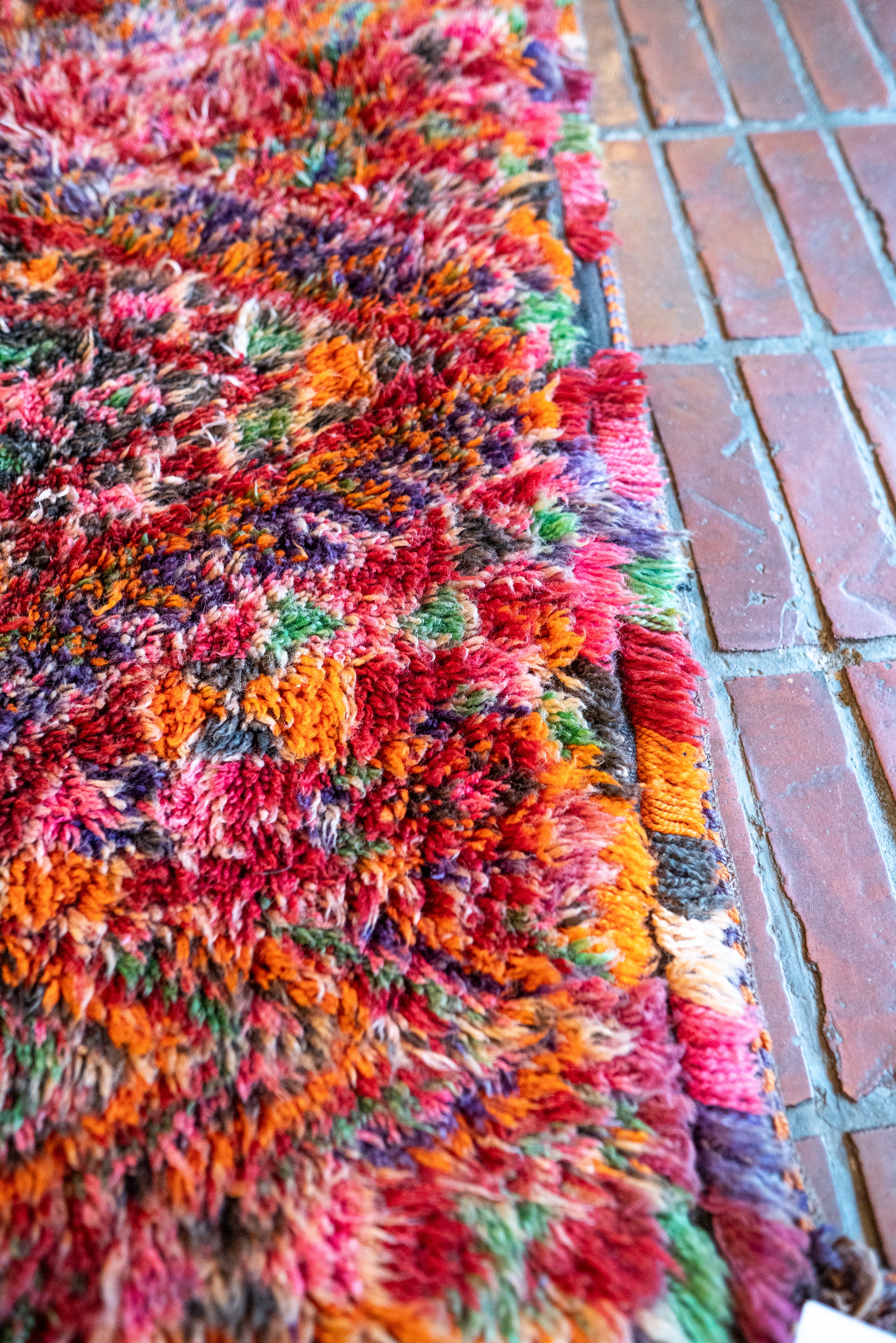 Marmoucha vintage-matto "Toucan" 200x305 cm