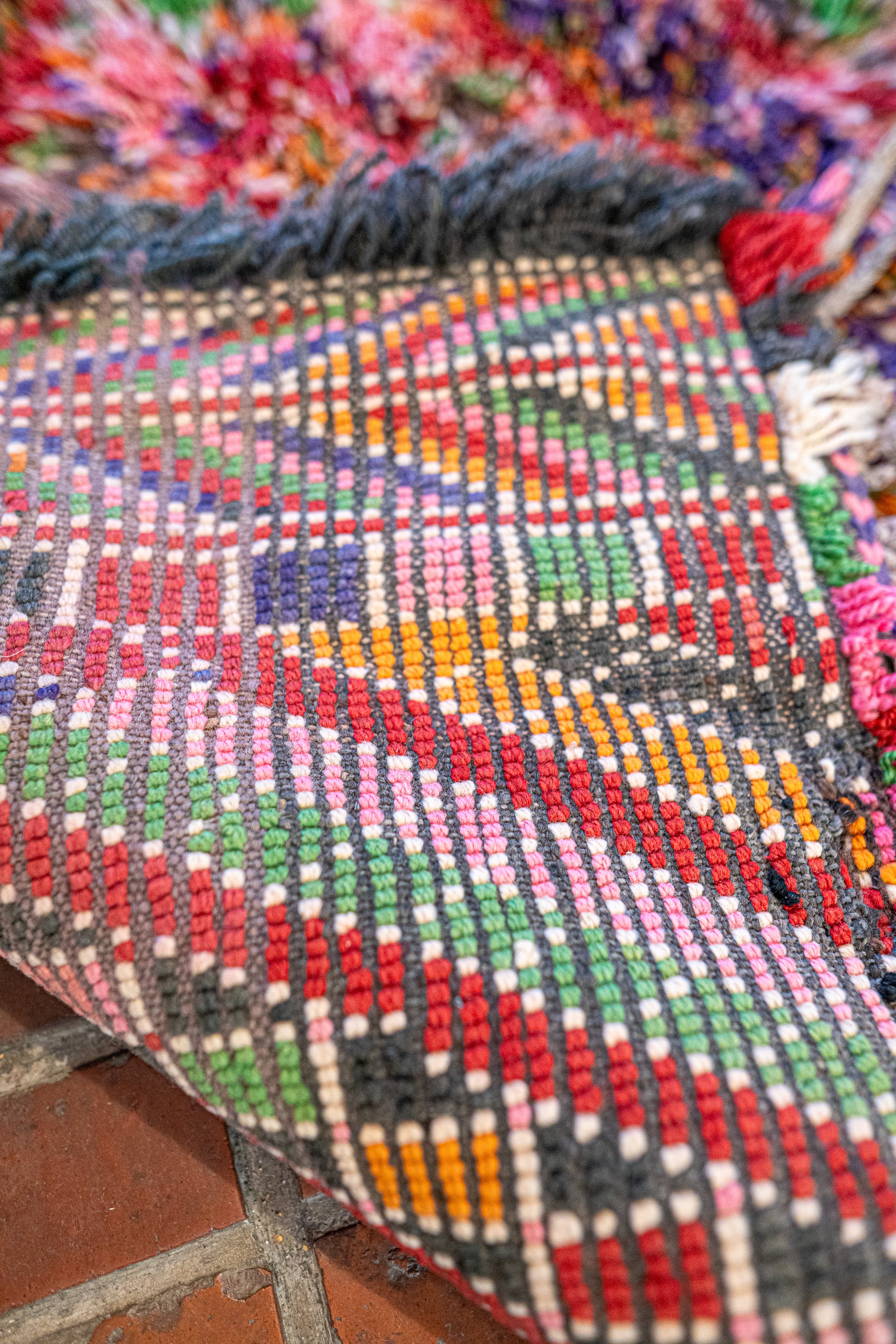 Marmoucha vintage-matto "Toucan" 200x305 cm