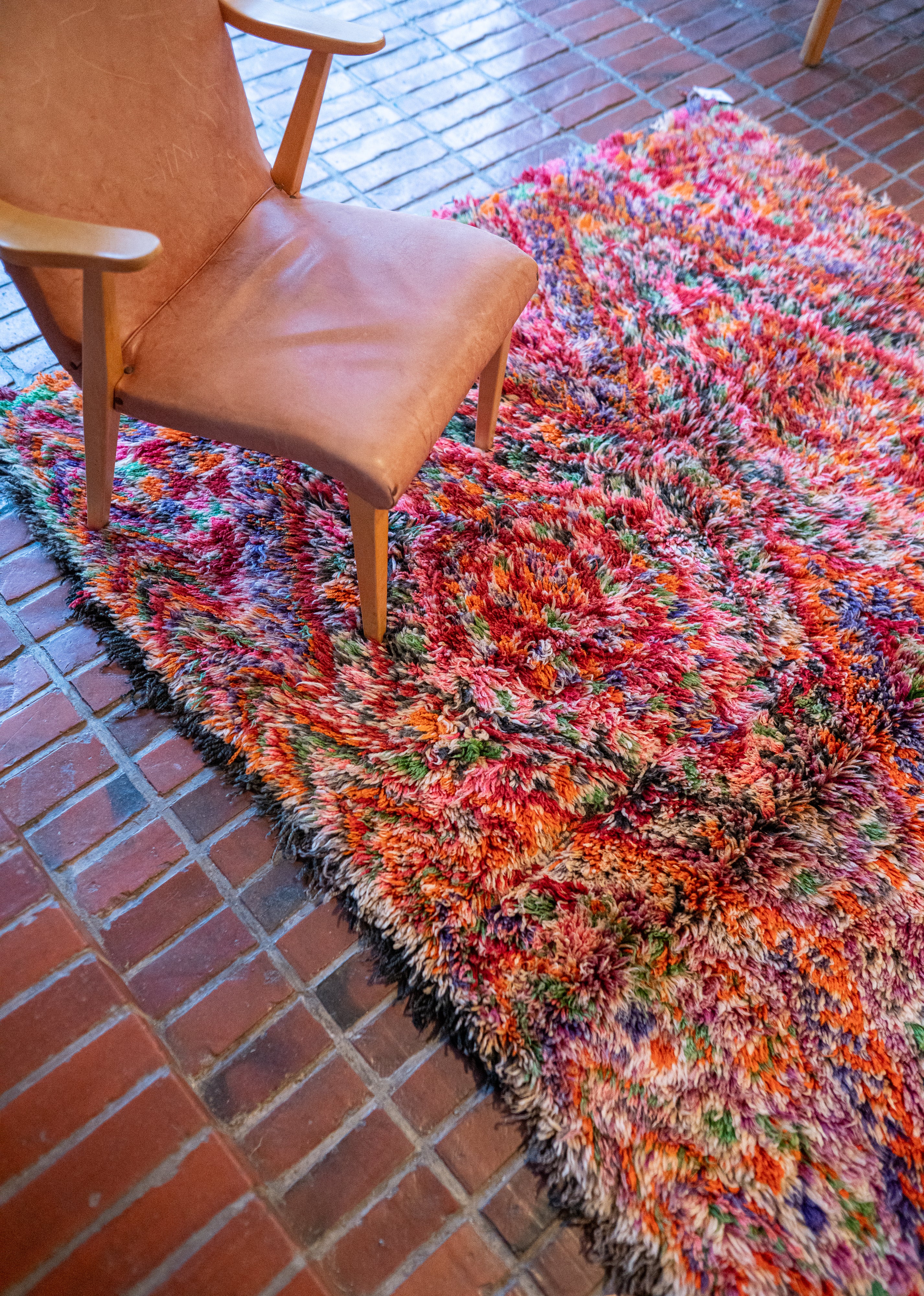 Marmoucha vintage-matto "Toucan" 200x305 cm